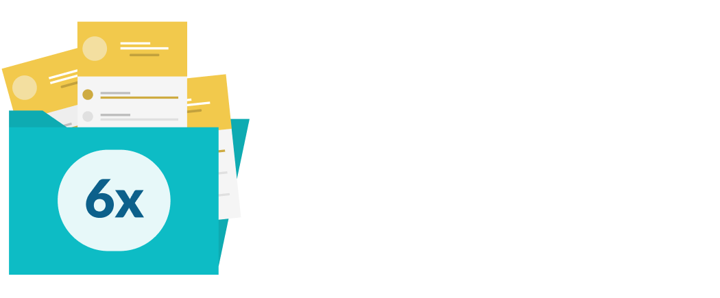 Folder with several insurance policies